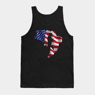 american shirt, fishing shirt, flag american, gift Tank Top